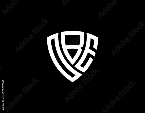 OBE creative letter logo design vector icon illustration