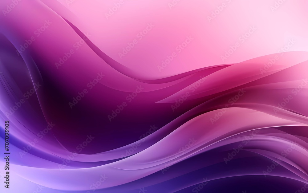 Abstract purple background poster with dynamic. generative ai