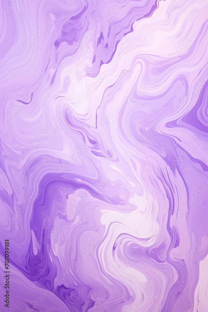Pastel purple seamless marble pattern with psychedelic swirls 