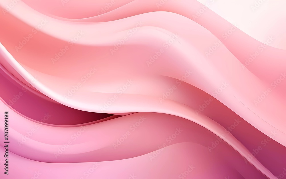 Abstract pink background poster with dynamic. generative ai