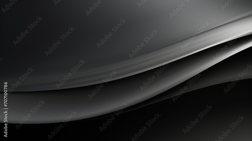 Calm smooth black waves Illustration background. Calm smooth black waves Illustration background.