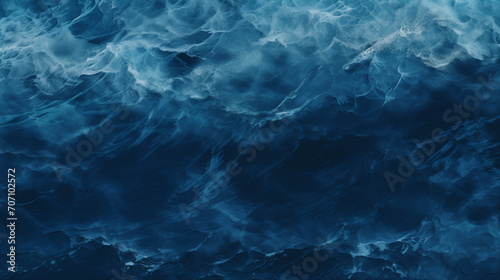 Smoke background, Underwater world loop, Deep blue sea texture, Ai generated image © FH Multimedia