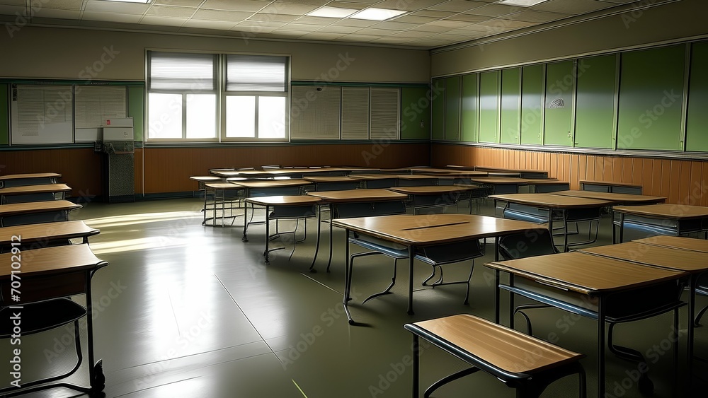 classroom in school classroom in school
