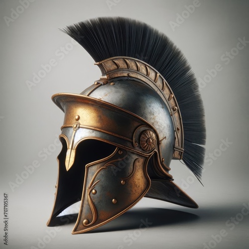 medieval knight greek spartan gladiator helmet
