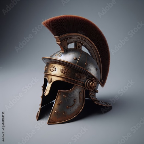 medieval knight greek spartan gladiator helmet