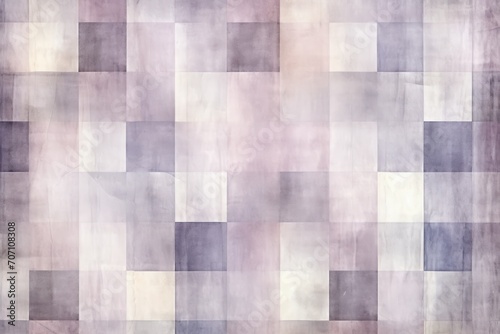 Pewter vintage checkered watercolor background. 