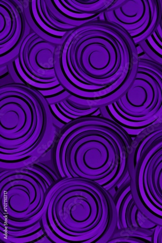 Purple repeated circle pattern