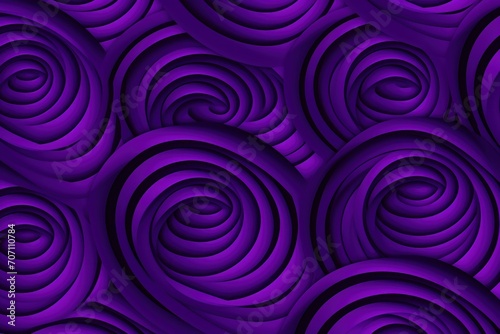 Purple repeated circle pattern