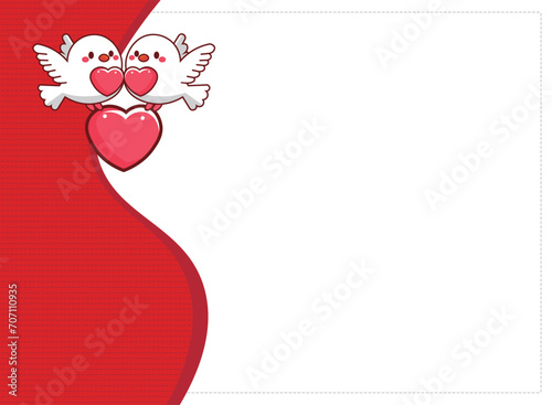 lovebird, dove, pigeon, vector illustration, for backgrounds and fabrics pattern, repeat, love