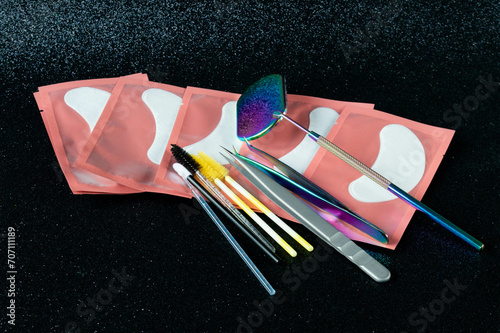 brushes and tools for eyelash extensions