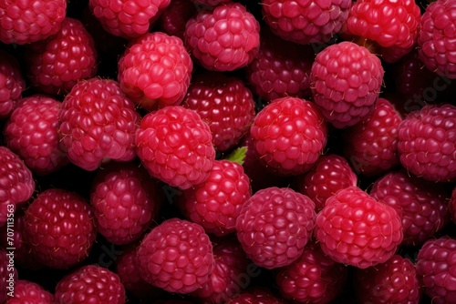Raspberry repeated pattern
