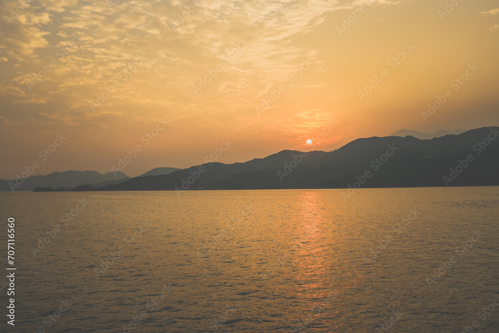 the outport of a Hong Kong Harbor Jan 6 2024 the outport of a Hong Kong Harbor Jan 6 2024