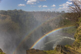 Zimbabwe Victoria Falls on a sunny winter day