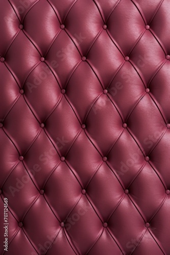 Seamless light pastel burgundy diamond tufted upholstery background texture
