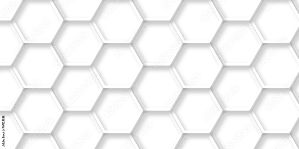 Abstract 3d background. Abstract white background with hexagons. Abstract hexagon polygonal pattern background vector. seamless bright white abstract honeycomb background.
Abstract 3d background. Abstract white background with hexagons. Abstract hexagon polygonal pattern background vector. seamless bright white abstract honeycomb background.