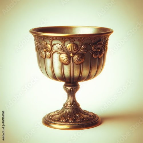 valuable antique glass cup
