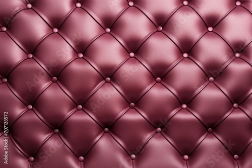 Seamless light pastel maroon diamond tufted upholstery background texture 