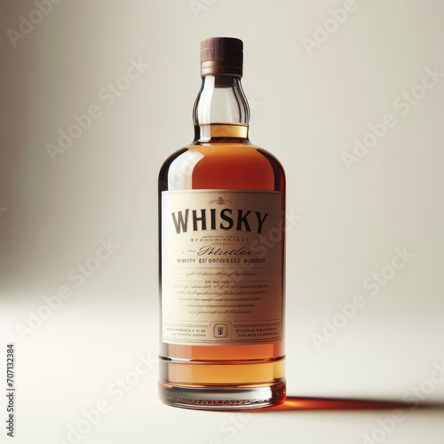 bottle of alcohol whiskey 