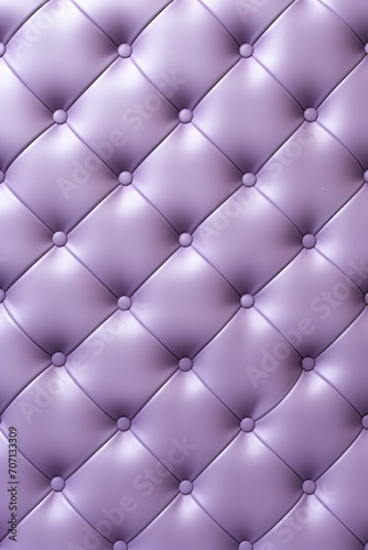 Seamless light pastel purple diamond tufted upholstery background texture © GalleryGlider
