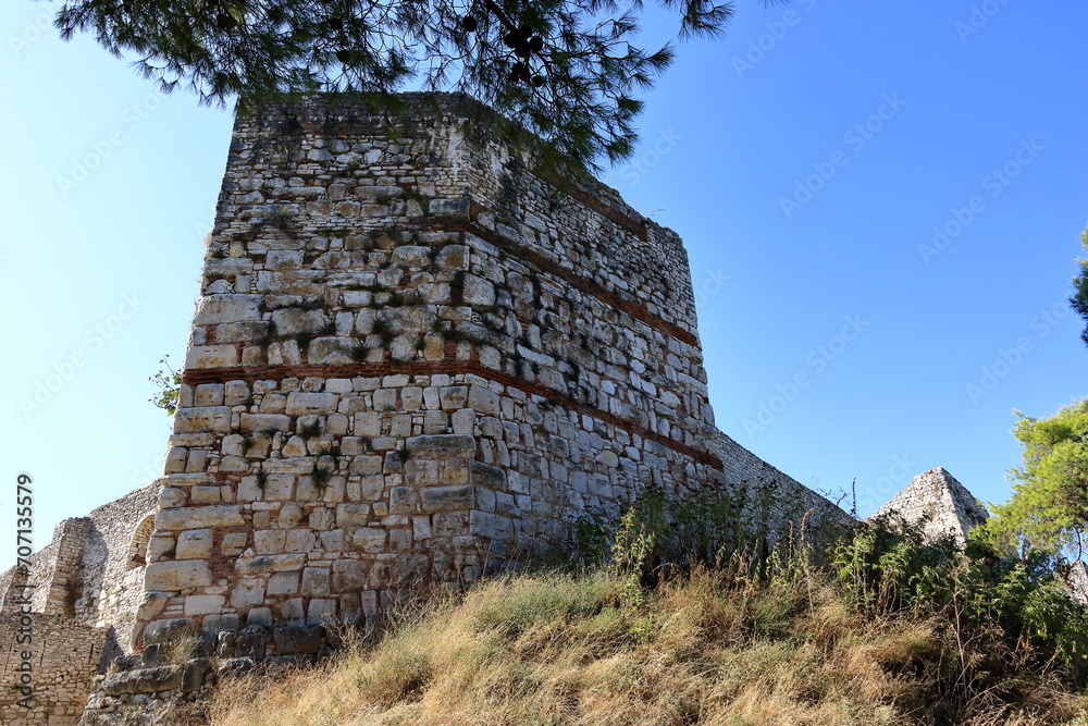 old castle Berat Berati in Albania