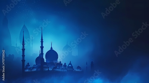 Deep Blue Mosque