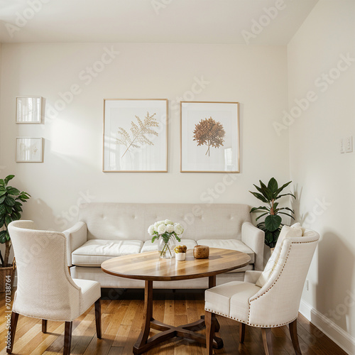 modern living room with table © KOMOL