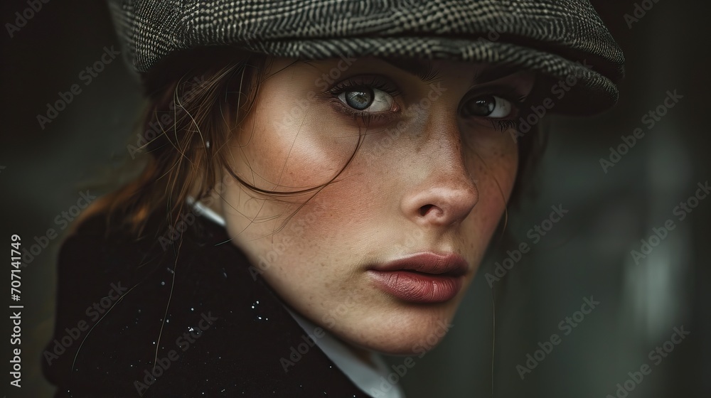 Femme casquette Gavroche Femme casquette Gavroche