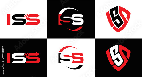 Free Download ISS logo. I S S design. White ISS letter. ISS, I S S letter logo design. Initial letter ISS letter logo set, linked circle uppercase monogram logo. I S S letter logo vector design.	
 - GFXLoad