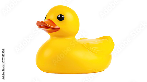 rubber duck isolated on white
