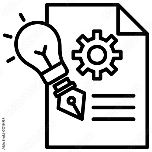 Invent Outline Icon