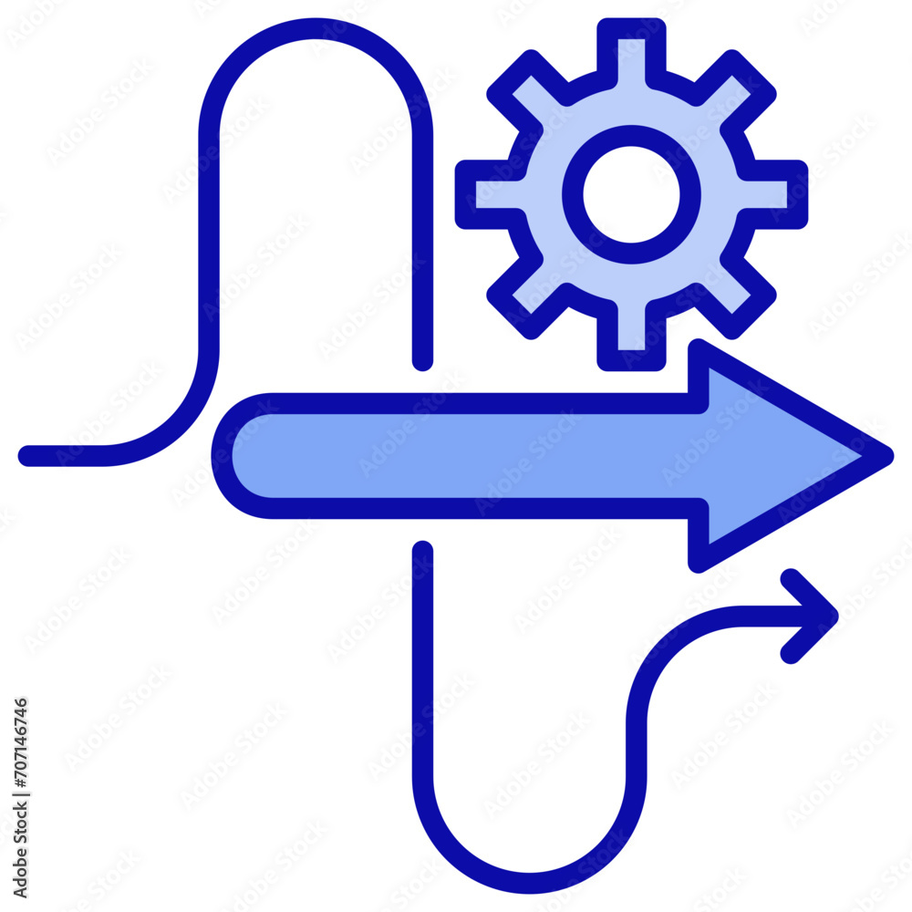 Streamline Blue Icon Streamline Blue Icon
