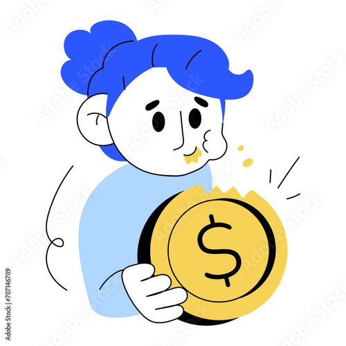 Greedy Person 