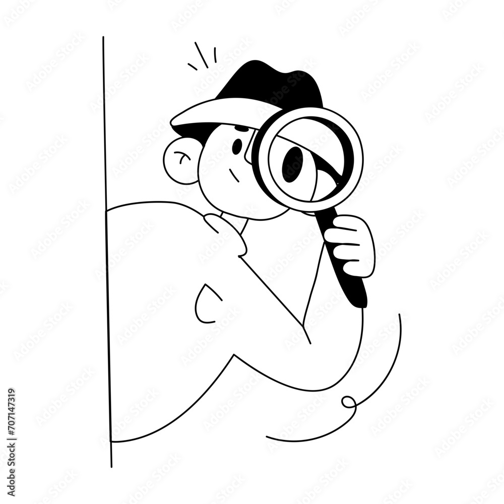 Fototapeta premium Detective 
