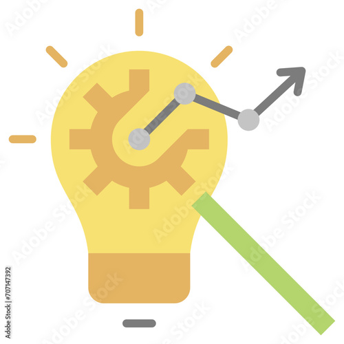 Enhance Flat Icon