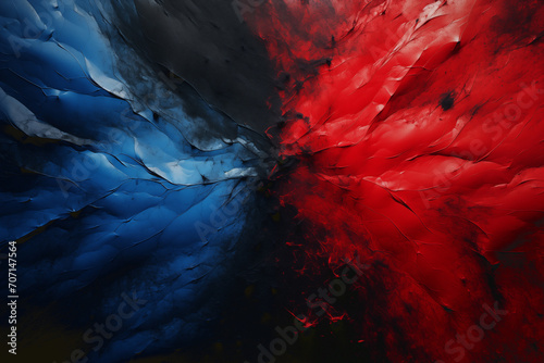 Abstract blue red and white colors background with the concept of elections in the United States photo