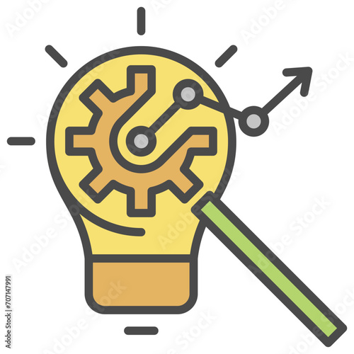 Enhance Outline Color Icon