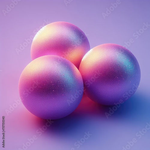 pink and blue colorful spheres  © Deanmon