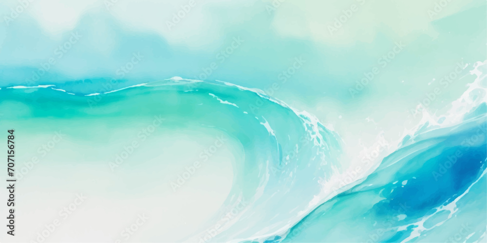 abstract soft blue and green abstract water color ocean wave texture background. Banner Graphic Resource as background for ocean wave and water wave abstract graphics abstract soft blue and green abstract water color ocean wave texture background. Banner Graphic Resource as background for ocean wave and water wave abstract graphics
