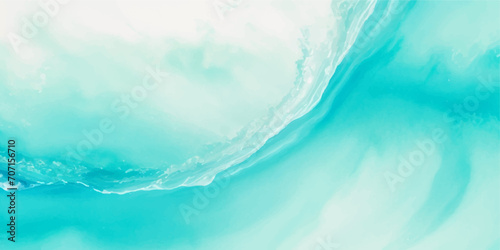 abstract soft blue and green abstract water color ocean wave texture background. Banner Graphic Resource as background for ocean wave and water wave abstract graphics