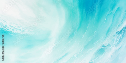 abstract soft blue and green abstract water color ocean wave texture background. Banner Graphic Resource as background for ocean wave and water wave abstract graphics