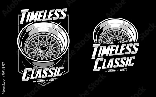 Classic Car Rim Wheel