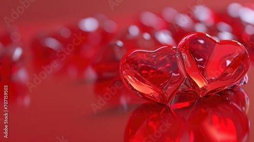 background with hearts for lovers.