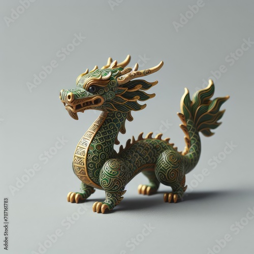 chinese dragon statue 