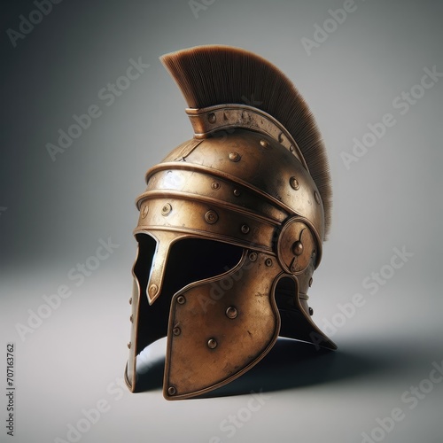 medieval knight greek spartan gladiator helmet
