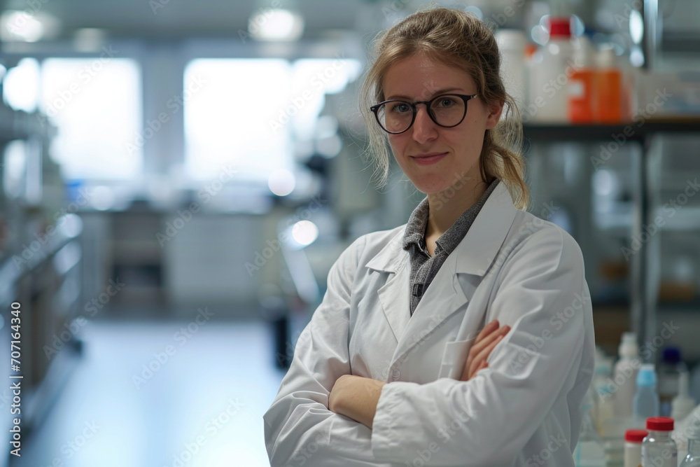 European Woman Forensic Scientist Excels In Stem Field European Woman Forensic Scientist Excels In Stem Field