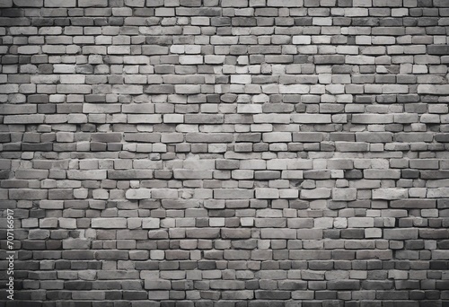 White gray light damaged rustic brick wall brickwork stonework masonry texture background banner pan