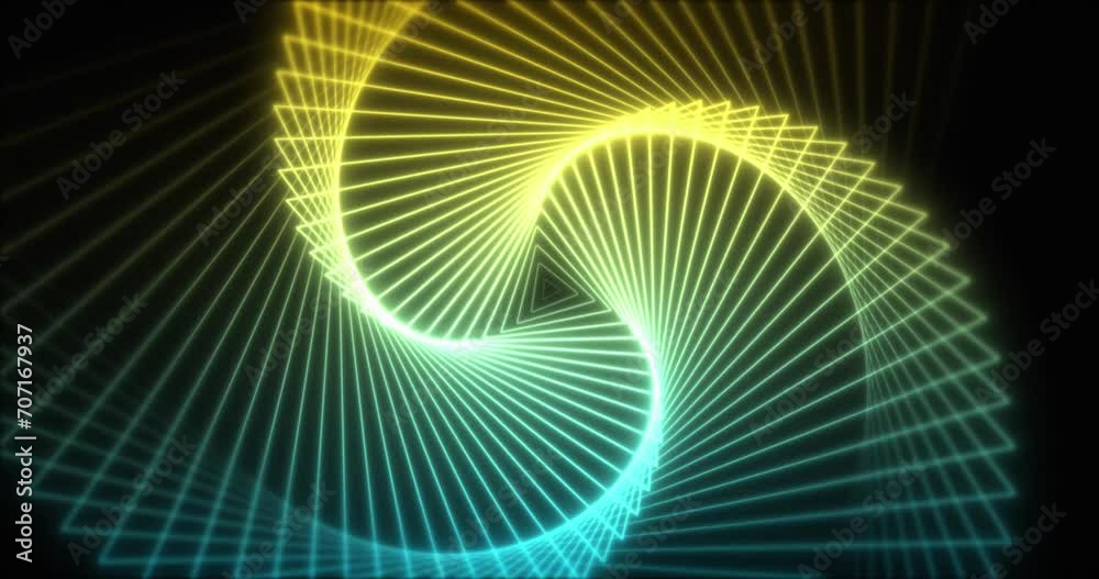 Animation with geometric abstraction as background
Animation with geometric abstraction as background