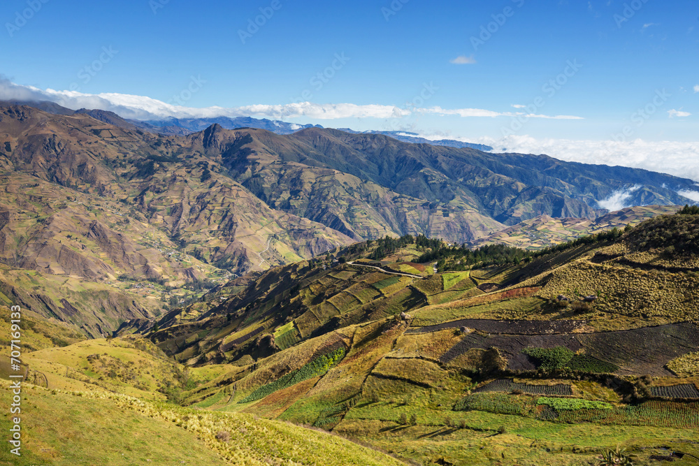 Rural landscapes in Ecuador