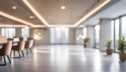  Abstract light at office interior background for design., restaurant, hotel, bar and cafe 