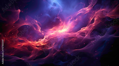 A mystic indigo abstract background, creating a sense of depth and cosmic beauty.